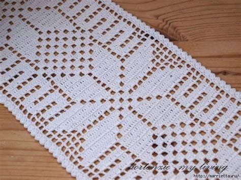 Crafty Crochet And Things Snowflake Table Runner