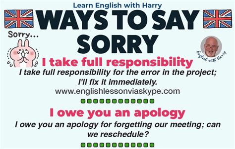 Ways To Say Sorry In English English Fluency Secrets