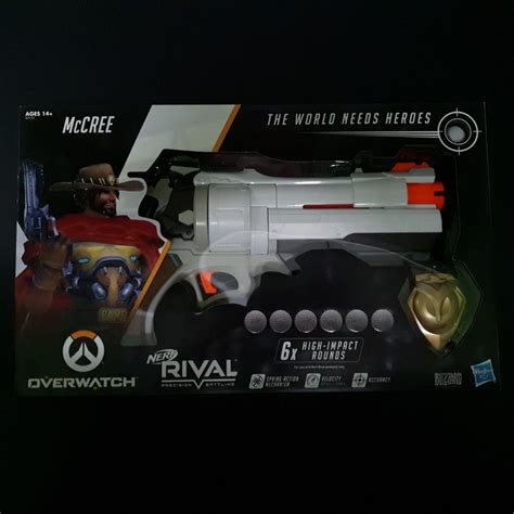 Nerf Overwatch Mccree Hobbies And Toys Toys And Games On Carousell