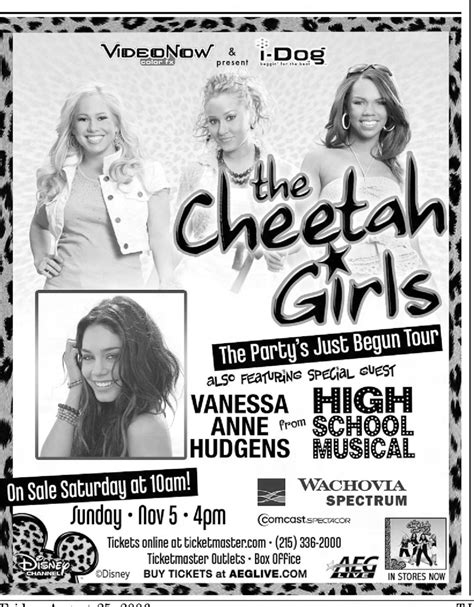 The Cheetah Girls Concert Tour History Concert Archives