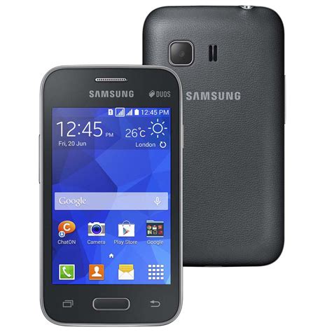 Smartphone Samsung Galaxy Young 2 Duos G130m Cinza Com Tela 35 Dual