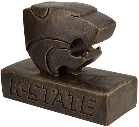 Kansas State Wildcats Powercat Logo Stone College Mascot