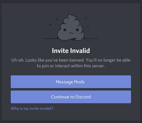 Option To Message Mods Of A Server Youre Banned In Discord