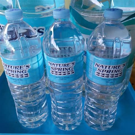 Natures Spring Purified Drinking Water 1500ml X 12 Shopee Philippines