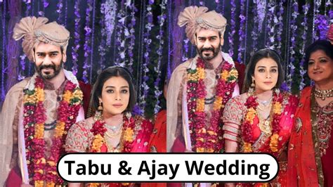Ajay Devgan And Tabu Secret Marriage Pictures Goes Viral After Divorce