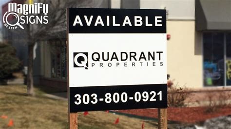 Custom Property Management Signs In Denver Professional Custom