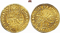 Adolph II. von Nassau, 1461-1475. Goldgulden o. J. (1464/1465), Mainz ...