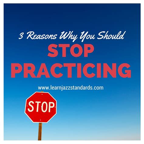 3 Reasons Why You Should Stop Practicing Learn Jazz Standards