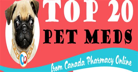 I've been using allivet pharmacy for four years. Top 20 Pet Meds from Canada Pharmacy Online #infographic