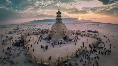 Watch Burning Man Filmed From A Drones View Magnetic Magazine