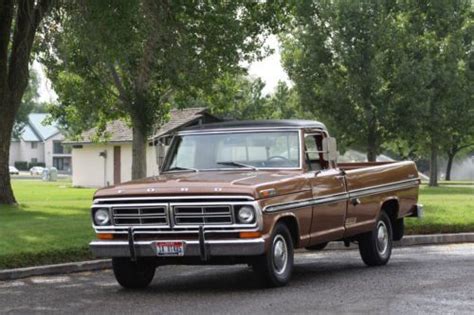 Get both manufacturer and user submitted pics. Find used 72 FORD F150 390 SUPER LOW MILES! ORIGINAL PAINT ...