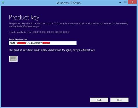 Product Key For Windows 10 Didnt Work Microsoft Community