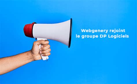 Webgenery Intègre Le Groupe Dp Logiciels Entities