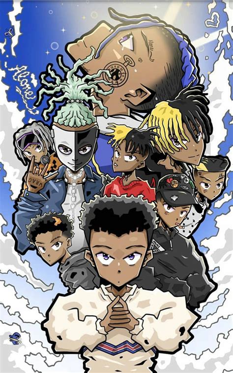 One of the best wallpapers i've seen so far!.character art trippie redd rapper art cartoon art aesthetic anime anime rapper simpsons art black anime characters. Xxxtentacion Juice Wrld Trippie Redd - Trippie Redd Ft ...