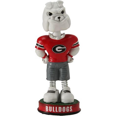 Georgia Bulldogs Springy Legs Mascot Bobblehead