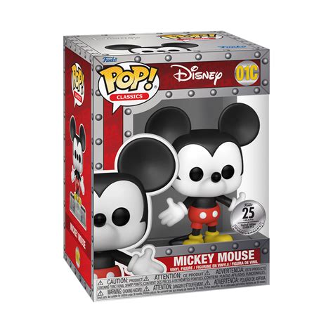 Buy Pop Classics Mickey Mouse Funko 25th Anniversary At Funko