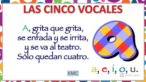 Arias Montano Infantil Poesia De Las Vocales Prelectura Vocales Images