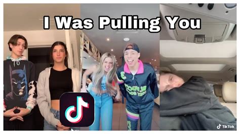 I Was Pulling You He Was Pulling Me Tiktok Compilation Youtube