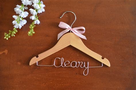 Baby Size Personalized Hanger - Twisted Hangers