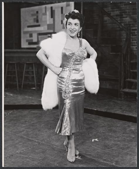 Nancy Walker In The Stage Production Copper And Brass Nypl Digital