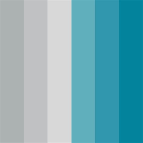 Trendy Blue And Silver Color Palette Silver Color Palette Silver