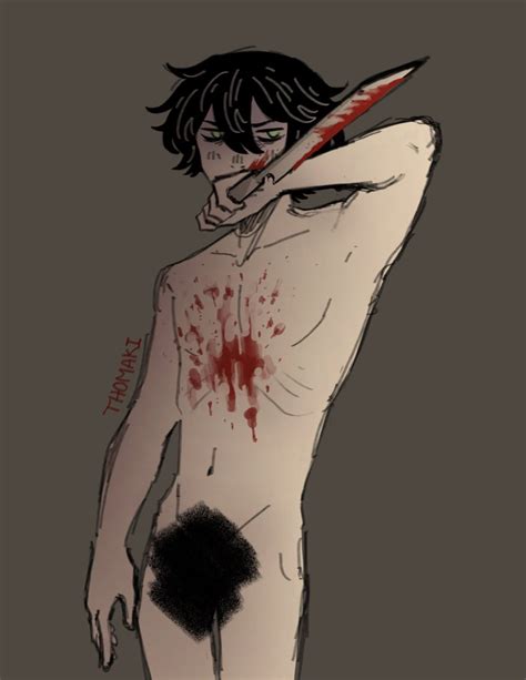 Rule 34 Andrew Graves Angry Armed Black Hair Blood Blood On Face