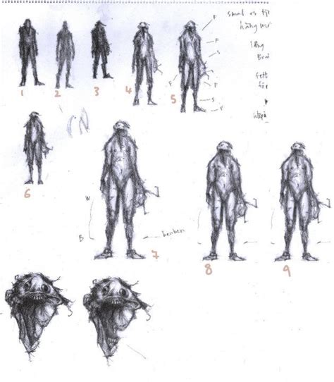 This Is Concept Art Of The First Monster In The Game Amnesia The