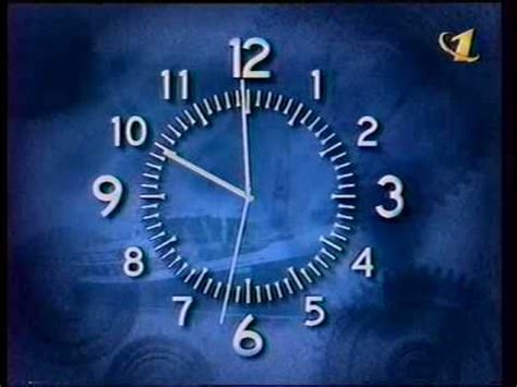 Анонс+Заставка+часы время 1999.avi - YouTube