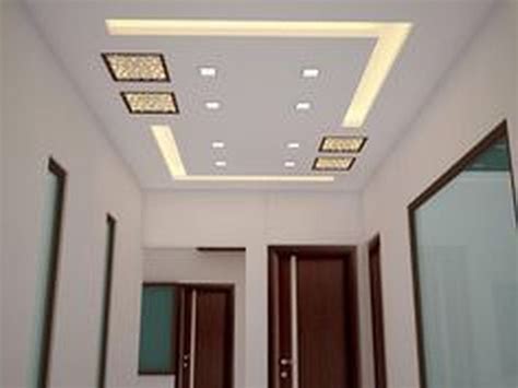 False Ceilings Design With Cove Lighting For Living Room Simple