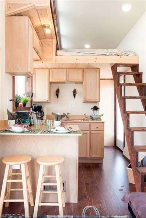 22 Sweet Dream Reverse Loft Tiny House On Wheels By Incredible Tiny