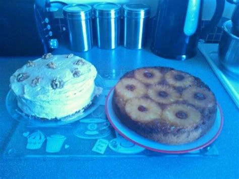 Coffee Walnut And Upside Down Pineapple Cakes Baking Pineapple