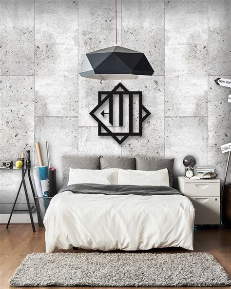 Allah Word Design Islamic Metal Wall Art Home Decor Dagrof