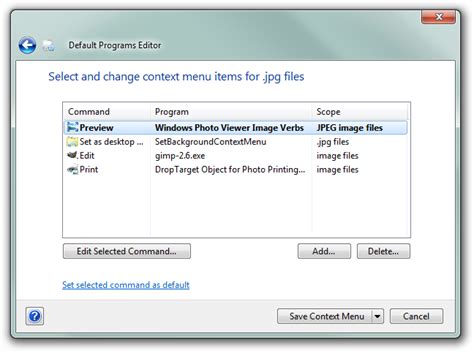How To Change The Sequence Of Menu On The Click In The Windows 7