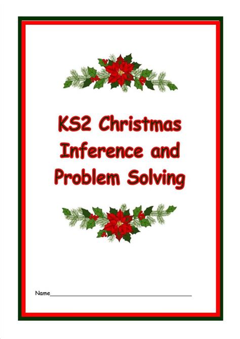 It is one of the important festivals for christians, and it is also known as a moveable feast. KS2 Christmas Inference and Problem Solving worksheets and ...