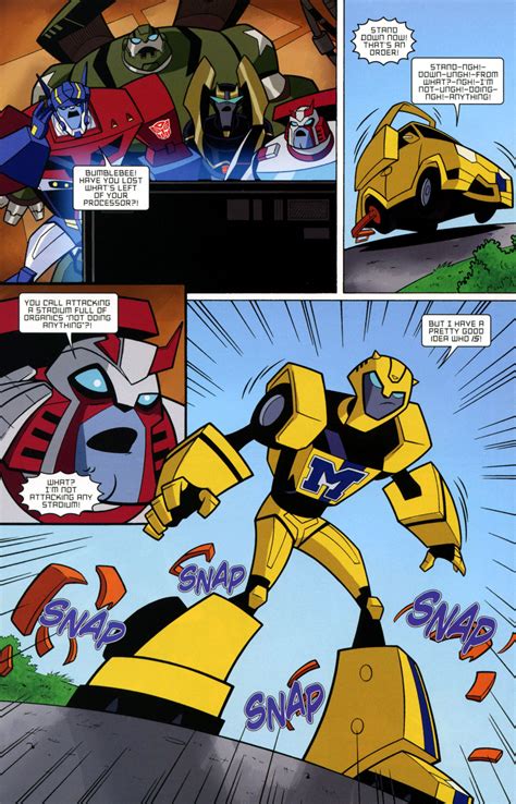 Read Online Transformers Animated The Arrival Comic Issue 2