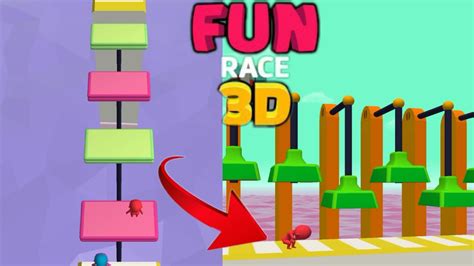 Fun Race 3d Gameplay All Levels Part 3 Funrace3d Happy Youtube