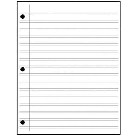 Free essays, homework help, flashcards, research papers, book reports, term papers, history, science, politics. Blank Handwriting Paper - ClipArt Best