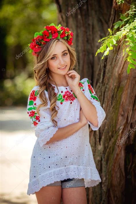 Beautiful Ukrainian Girl Stock Photo By Forewer