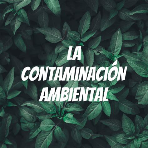 La contaminación ambiental Podcast on Spotify