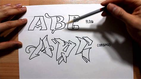 How To Draw Graffiti Letters Step By Step Graphics Graffiti And