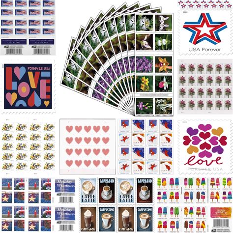 Usa First Class Forever Postage Stamps Bundleassortment Discounted
