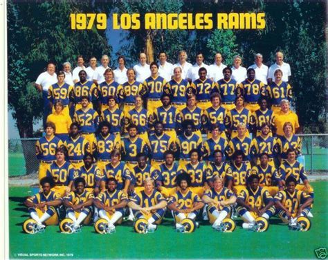 1970s Football On Twitter Los Angeles Rams Team Photos Rams Football