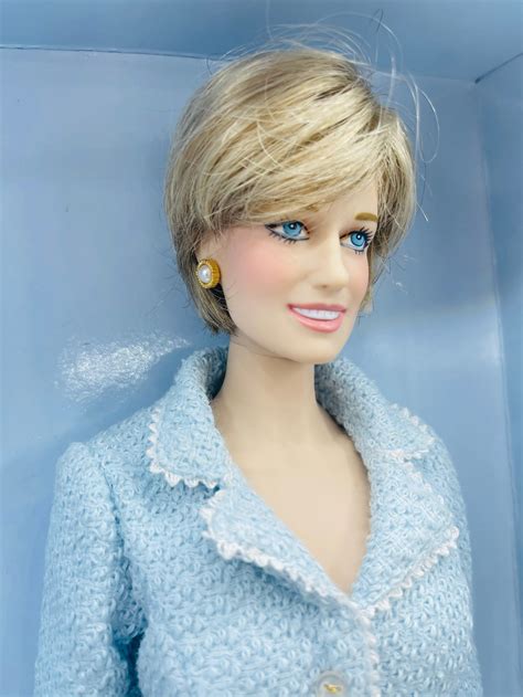 Franklin Mint Doll Princess Diana Doll Princess of Wales Poseable Art