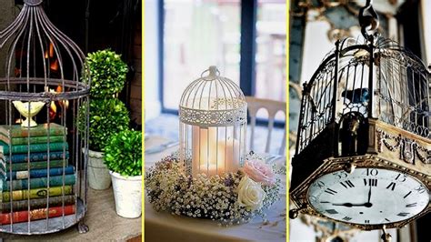 She sent pictures of each item from the box in the perfect spot she found for it in her. Vintage & Shabby Chic Birdcage Decoration Ideas- DIY ...