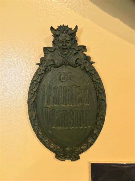3d Printed Disney World Inspired Haunted Mansion Art And Collectibles