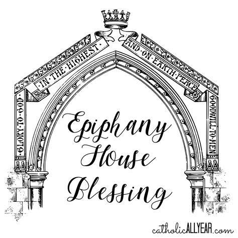 Epiphany House Blessing Catholic All Year