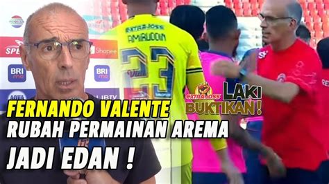 KOMENTATOR INDOSIAR SAMPAI HERAN 3 HARI FERNANDO VALENTE RUBAH GAYA