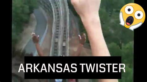 Arkansas Twister Back Seat Pov Magic Springs Youtube