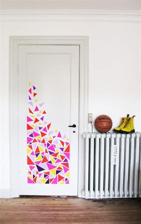 Duct tape can help seal holes in your wall around water pipes; 37 DIY Washi Tape Decorating Projects You Will Love