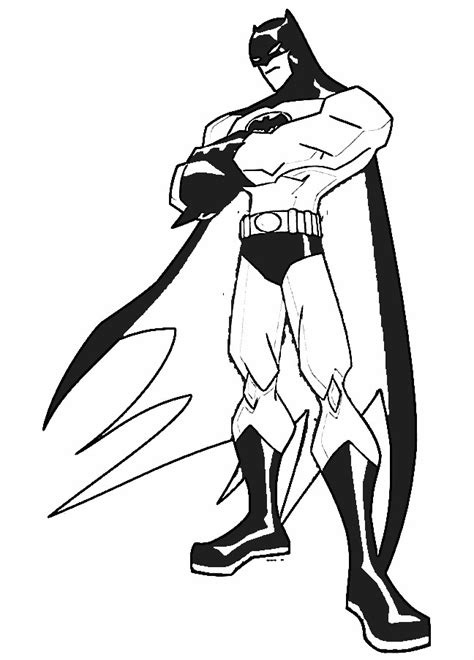 Coloring batman with free batman coloring sheets. Batman Coloring Pages 2 | Coloring Pages To Print